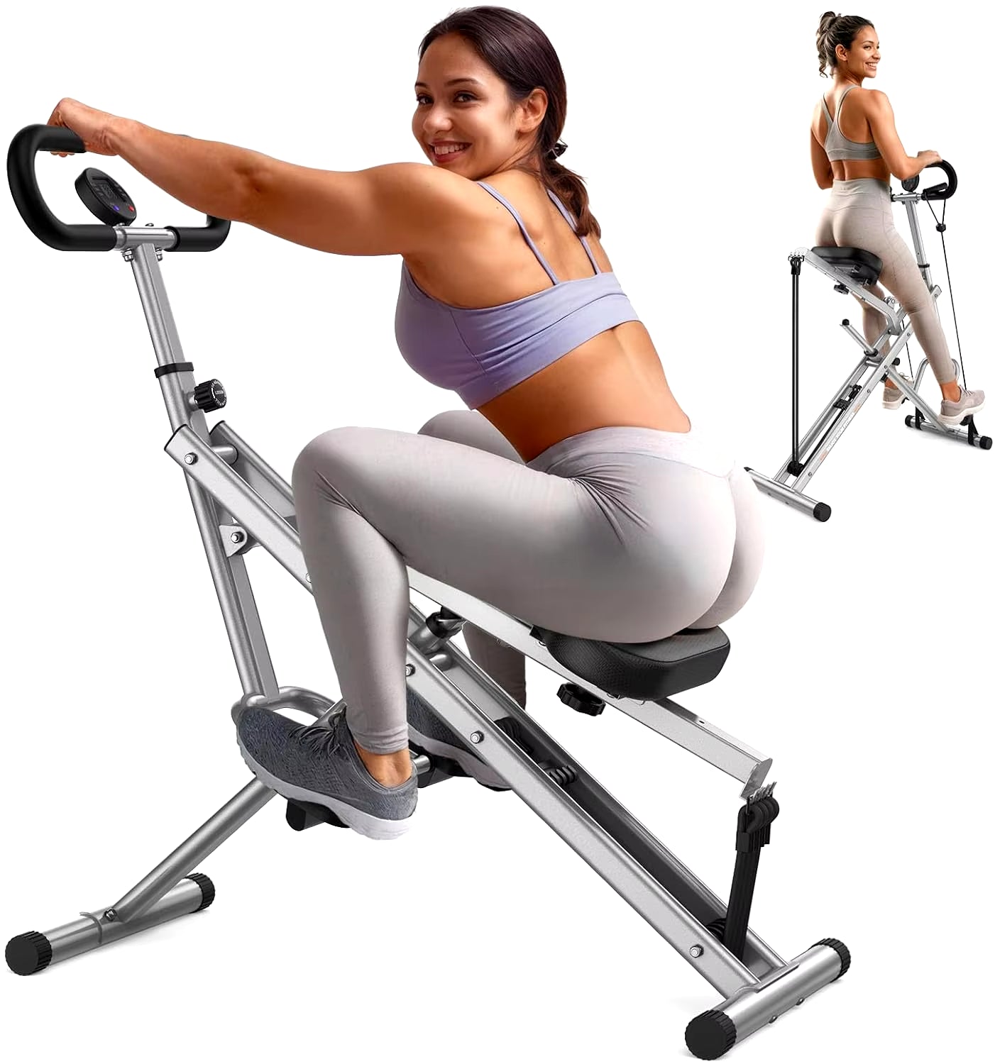 Burn Boost Squat/Row Workout Machine